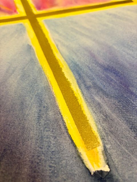 HOLY FLAMES Cross No. 1 // 41,5 x 41,5 cm * – Bild 4